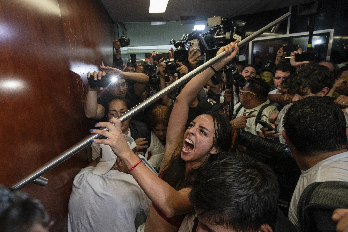 Protesters Storm Mexico’s Senate Amid Controversial Judicial Reform Vote