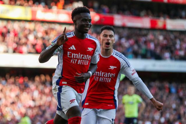 Arsenal Rallies for 3-1 Win Over Southampton, Saka Shines