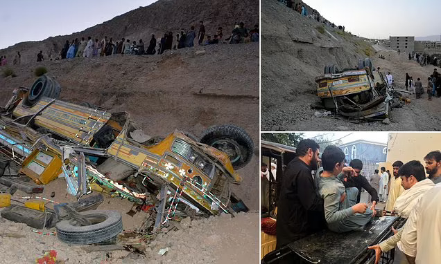 Seven Killed, Dozens Injured as Wedding Bus Plunges into Pakistan Ravine