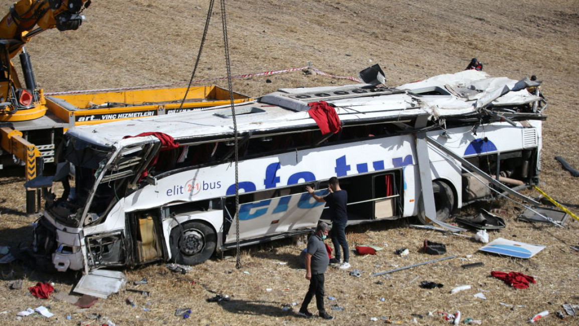 Bus Crash in Turkey Injures 22 Japanese Tourists on Highway Near Ankara