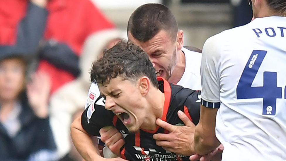 Preston England Soccer Player Suspended 8 Matches for Biting Opponent