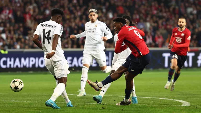 Real Madrid Stunned by Lille’s 1-0 Win in Champions League Upset