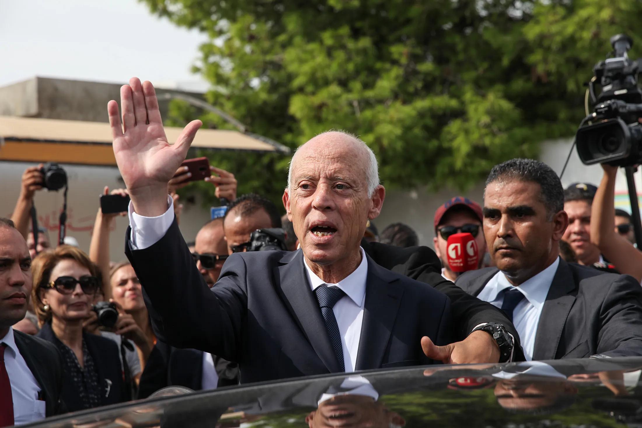 Saied Poised for Landslide Victory in Tunisia’s Presidential Election