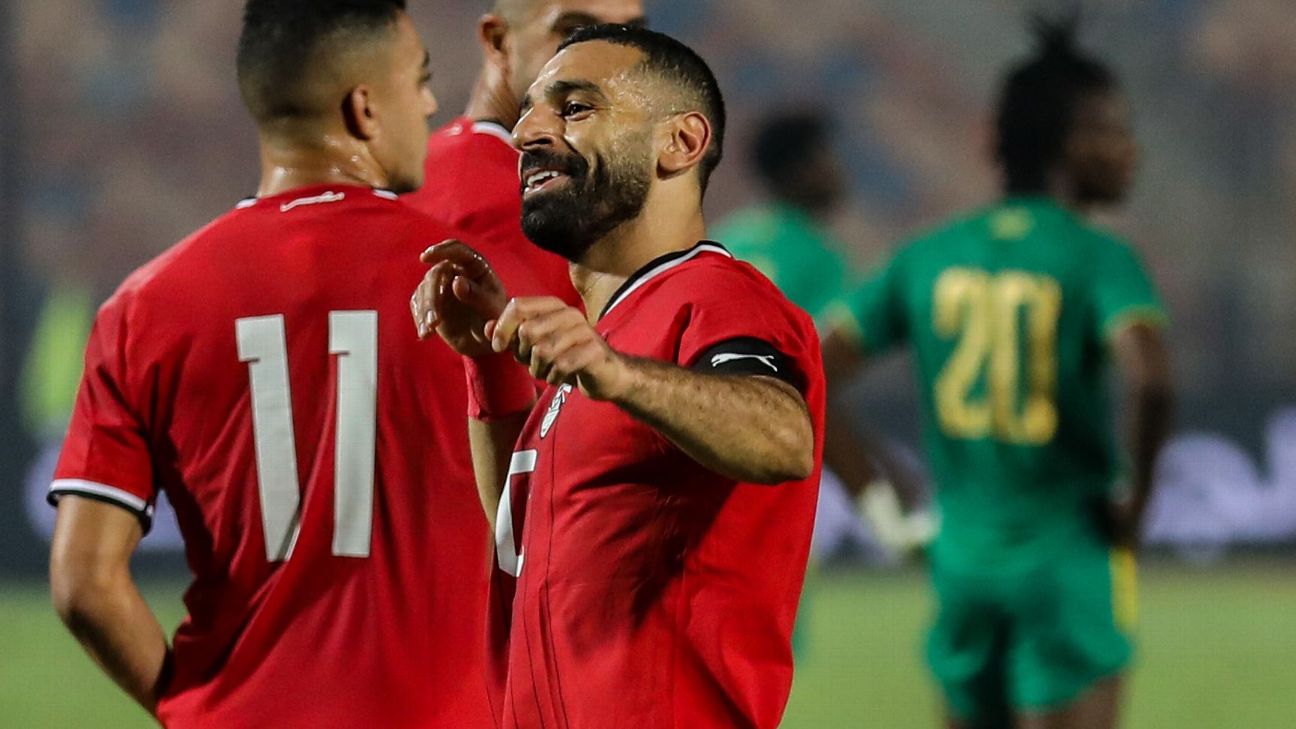 Salah Scores as Egypt Beats Mauritania, Tunisia Stunned in Africa Cup of Nations Qualifiers