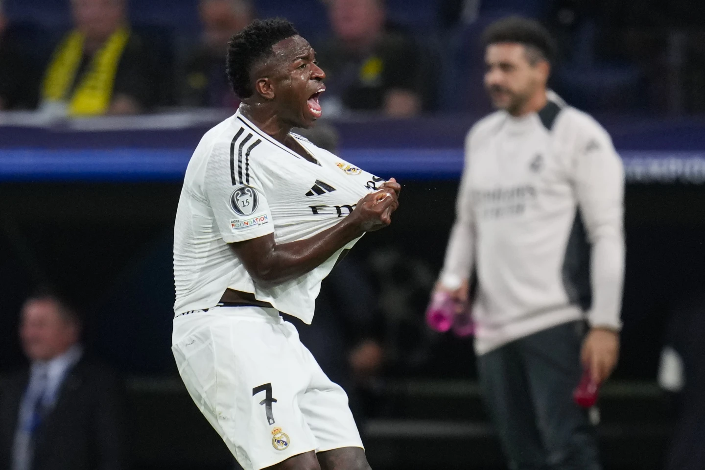 Vinicius Jr.’s Hat Trick Powers Real Madrid’s Stunning 5-2 Comeback Over Dortmund