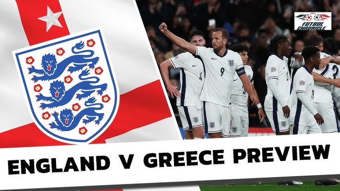 England Faces Greece in UEFA Nations League Clash at Wembley