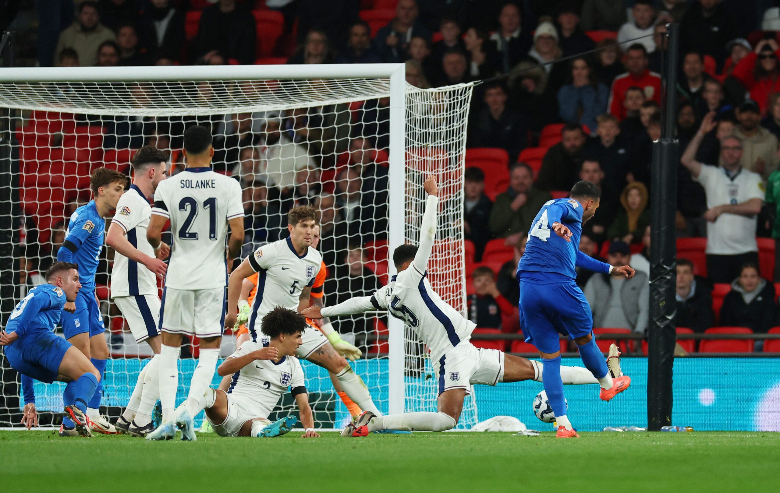 Greece Stuns England with 2-1 Victory in Nations League Clash at Wembley