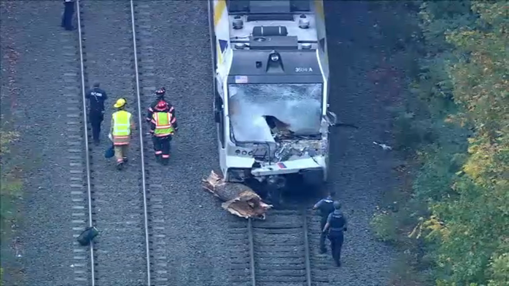 NJ Transit Train Operator Killed, Passengers Injured After Collision with Tree