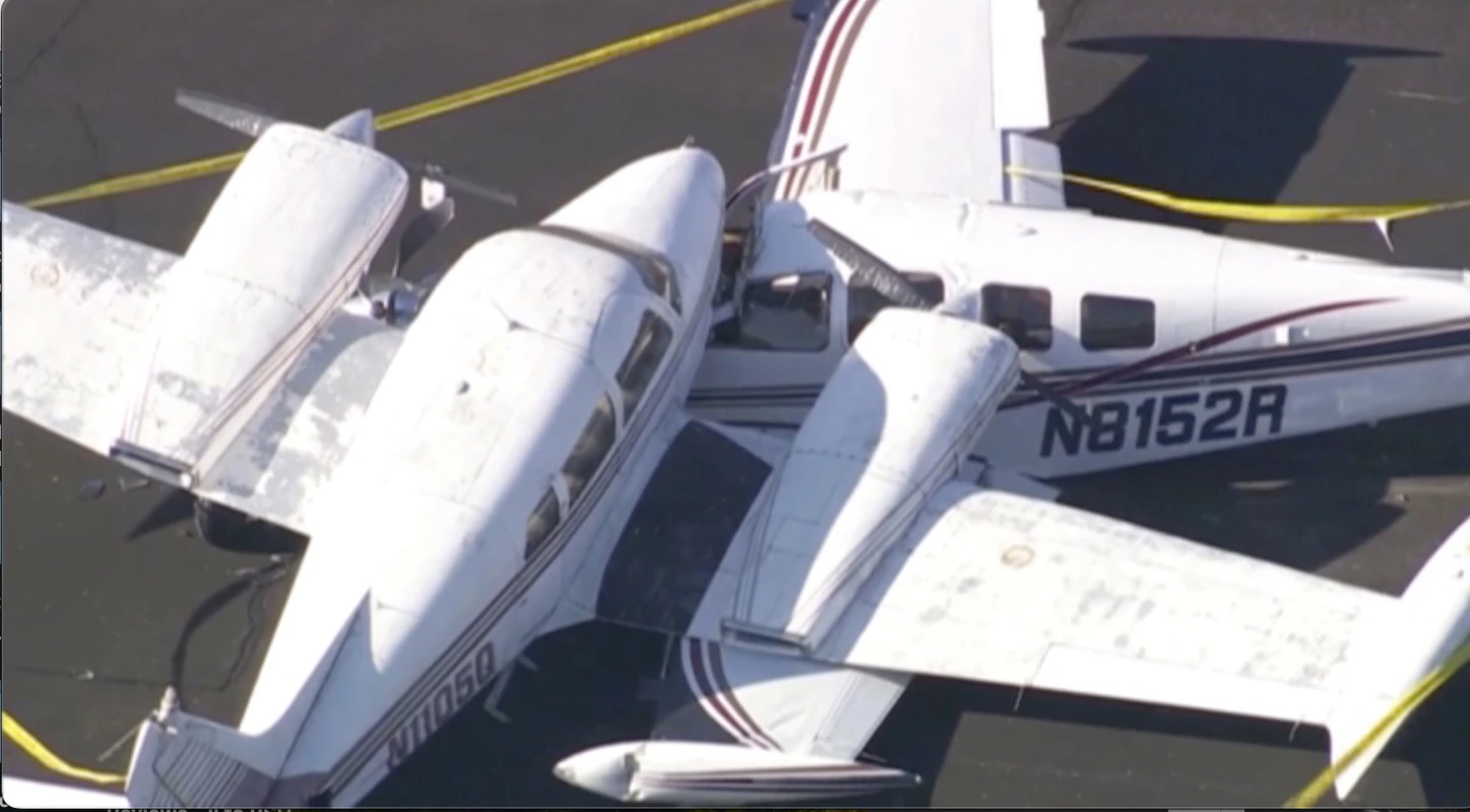 2 Rushed to Hospital as Small Planes Collide at Pennsylvanian Doylestown Airport 