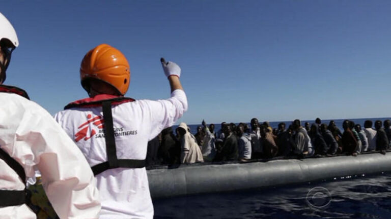 Armed Men in Speedboats Separate Migrant Families Off the Libyan Coast