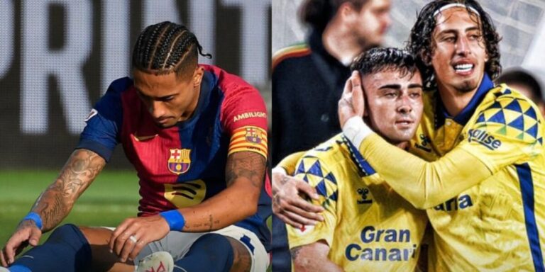 Barcelona Stunned at Home by Las Palmas in 2-1 Defeat