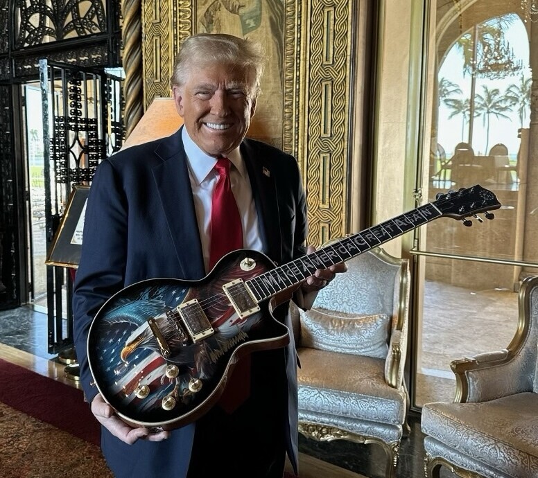 Donald Trump’s Latest Branded Venture Is Guitars Cost up to $10,000