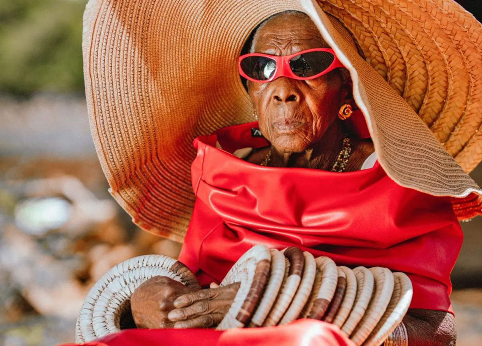 Rural Zambian Grandmother Becomes Global Fashion Icon Through Viral Photo Series