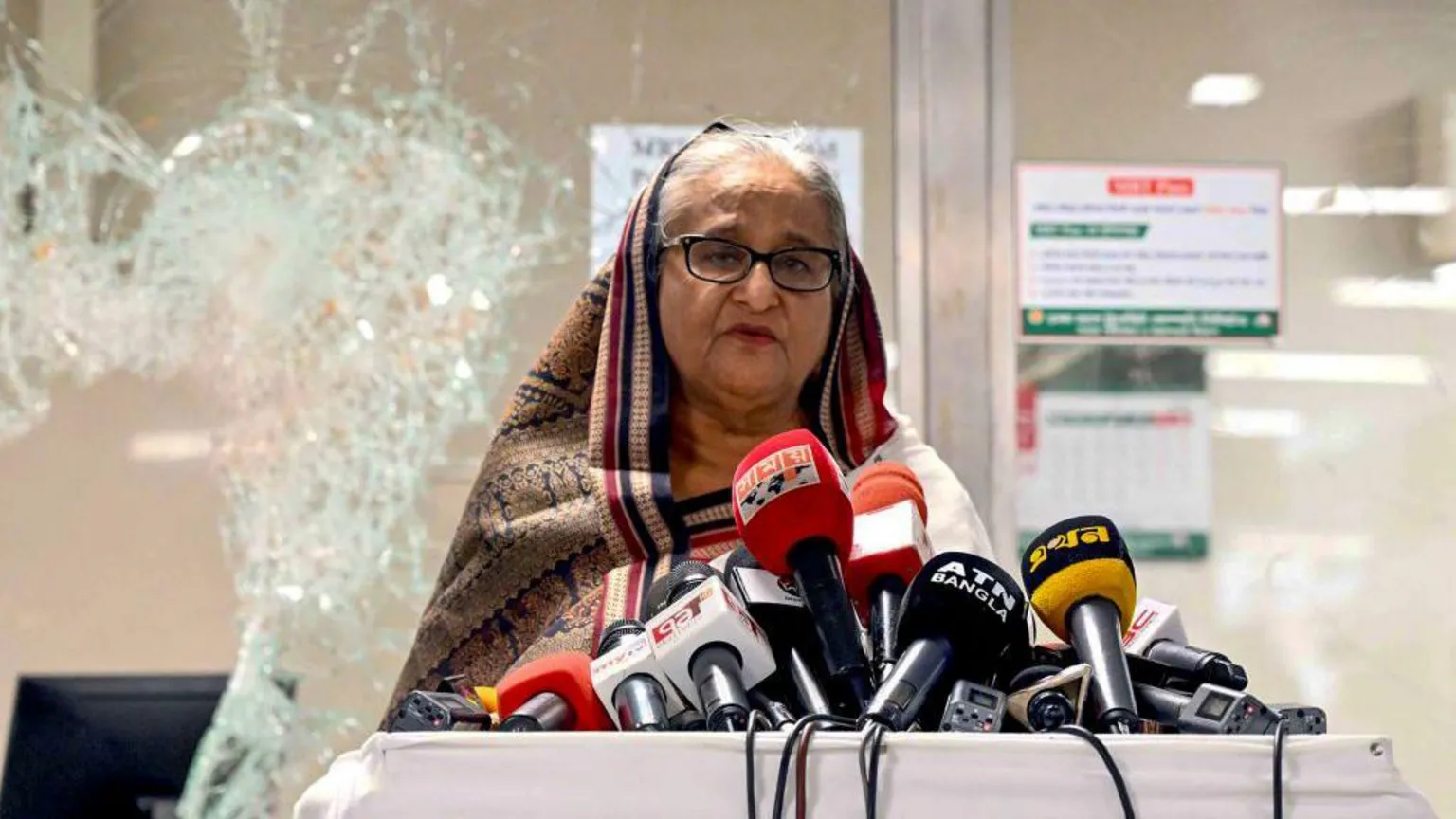 Bangladesh Seeks Interpol Help to Arrest Former PM Hasina