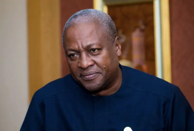 Poll Shows Former Ghana President Mahama Leading Presidential Race