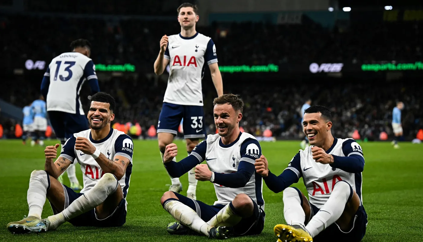 Tottenham Stuns Manchester City 4-0, Ends Champions’ Historic Home Streak