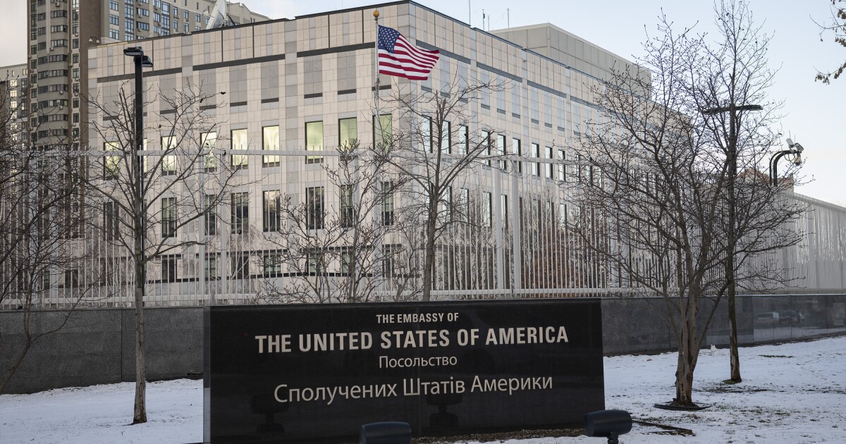 US Embassy in Kyiv Reopens After Brief Closure Amid Russian Strike Threats