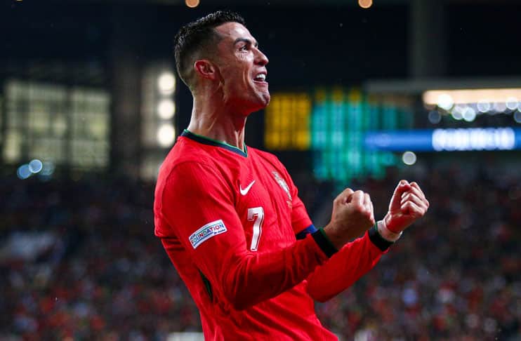 Ronaldo’s Double Leads Portugal to 5-1 Rout of Poland in Nations League