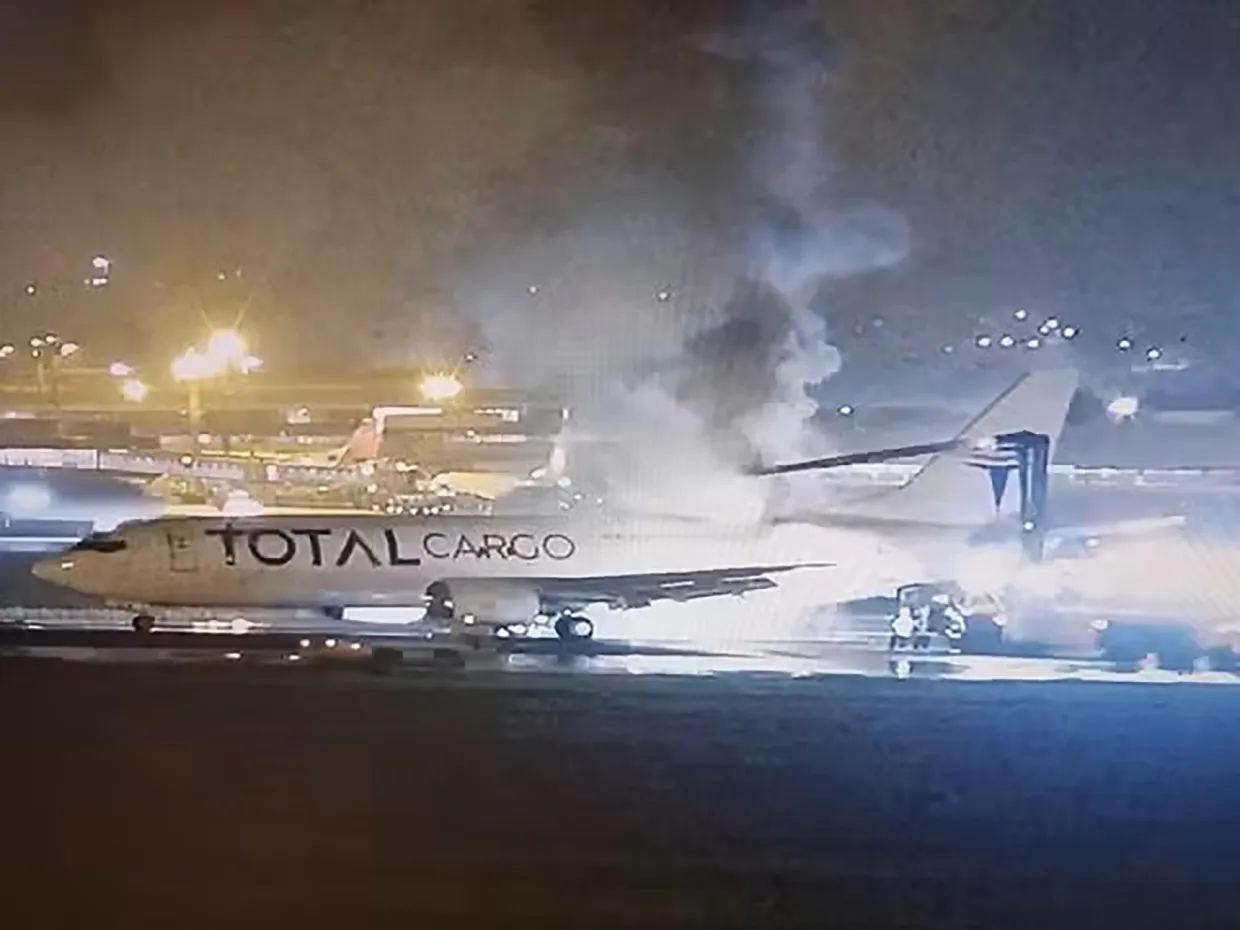 Boeing Cargo Jet Destroyed by Fire After Emergency Landing in Brazil