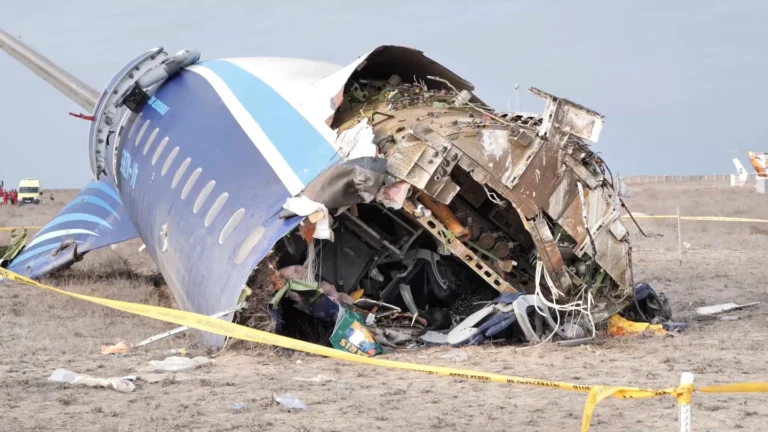 Azerbaijani Airliner Crashes in Kazakhstan, Leaving 32 Survivors