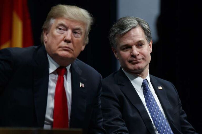 FBI Director Wray Announces Departure Ahead of Trump Presidency