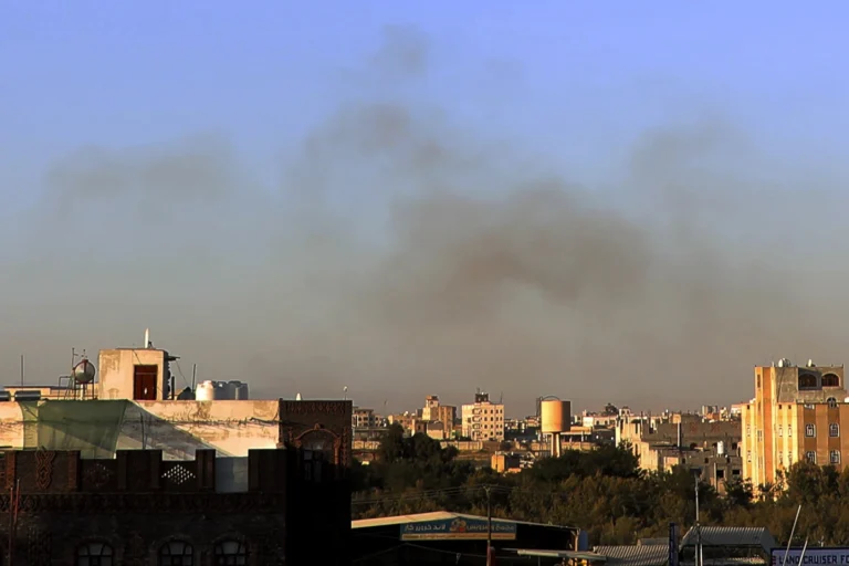 Israel Airstrikes Target Yemen’s Capital as WHO Chief Narrowly Escapes