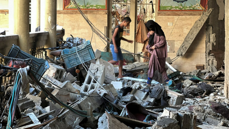 Israeli Airstrikes Kill 20 in Gaza Strip, Including School Shelter Victims