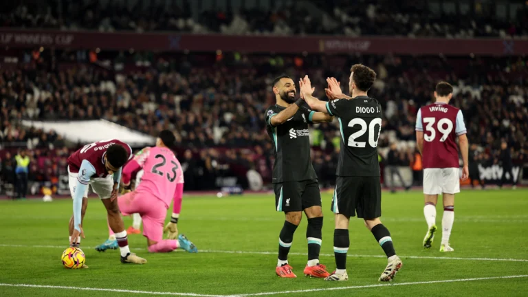 Liverpool Thrashes West Ham 5-0 as Salah Shines in Premier League Rout
