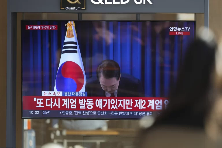 South Korean President Apologizes Amid Martial Law Crisis, Faces Impeachment Vote