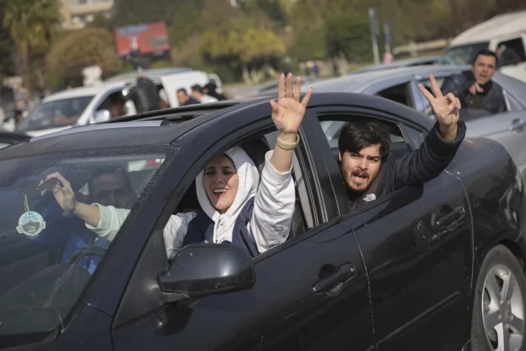 Syrians Celebrate Assad’s Fall as President’s Location Unknown