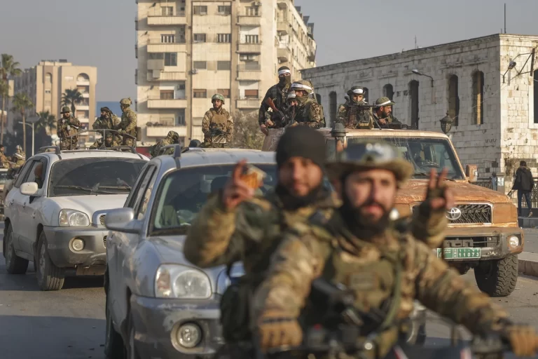 Syrian Insurgents Enter Damascus as Capital Echoes with Gunfire