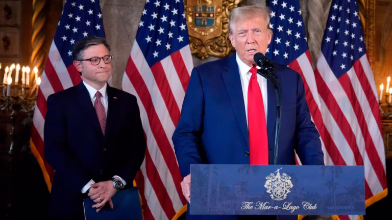 Trump Endorses Mike Johnson for House Speaker Despite GOP Divisions 