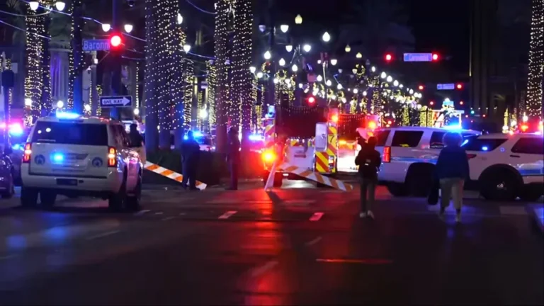 At Least 10 Dead After Vehicle Drives into Crowd on New Orleans’ Bourbon Street