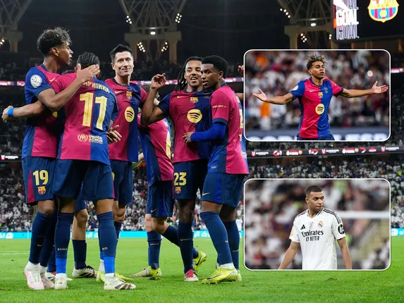 Barcelona Thrash Real Madrid 5-2 to Win Supercopa de España Final