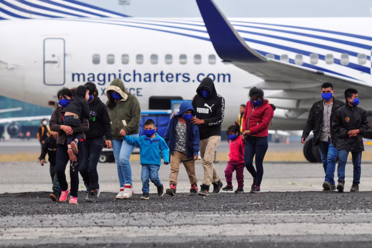 Mexico Denies Landing for U.S. Deportation Flight; C-17s Fly Immigrants to Guatemala 