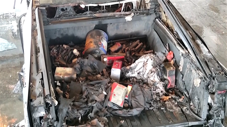 Fireworks, Gas Canisters Found in Tesla Cybertruck That Exploded Outside Trump’s Las Vegas Hotel