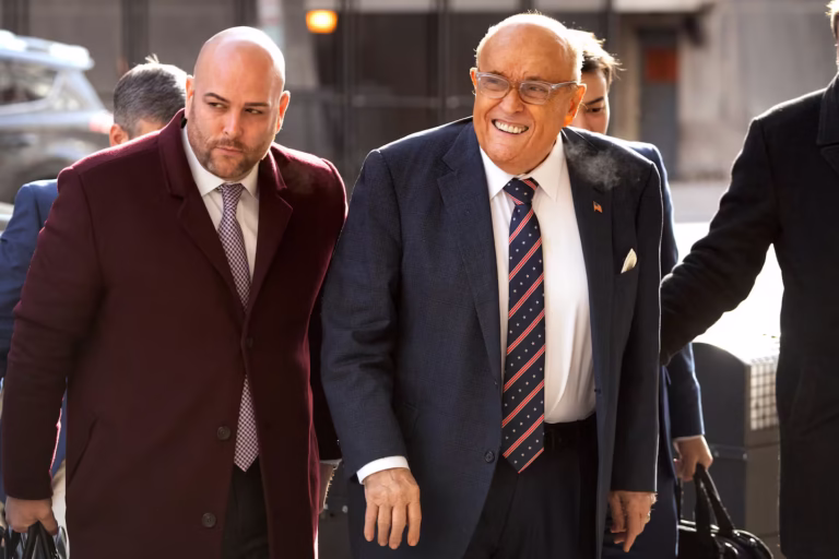 Rudy Giuliani Held in Contempt Again in Defamation Case Over Georgia Election Workers
