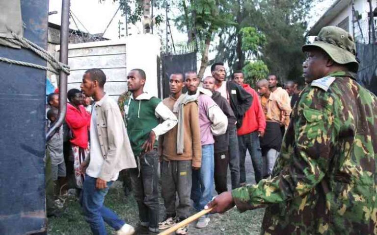 58 Ethiopian Nationals Arrested in Kenyan Human Trafficking Operation