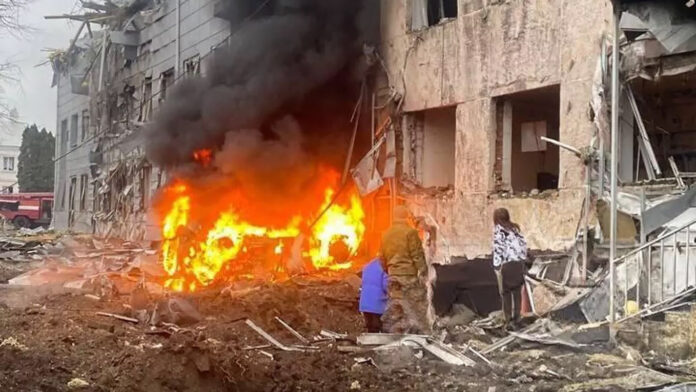 Four dead in Russian strike on Kursk school, Ukraine says