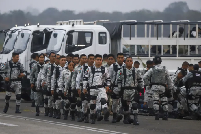Mexico deploys the first of 10,000 National Guard troops to US border after Trump’s tariff threatf