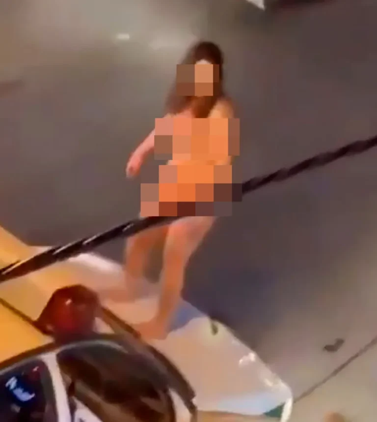 Iranian Woman’s Naked Protest on Police Car Sparks Outrage Defying Morality Laws
