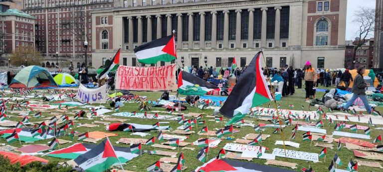 Columbia University Sanctions Pro-Palestinian Protesters Over Campus Occupation