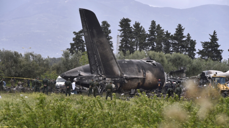 Military Jet Crashes in Algeria, Killing 257 Near Boufarik Airbase 