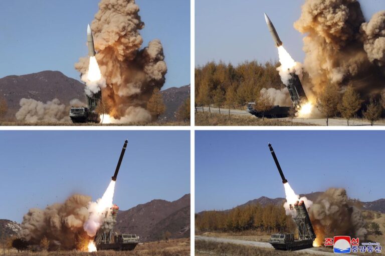 North Korea Test-Fires Ballistic Missiles as South Korea, US Launch Military Drills