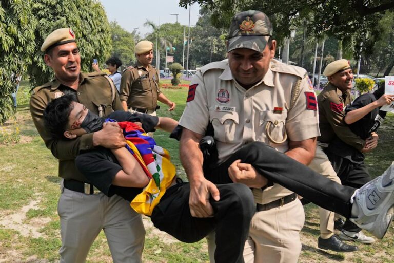 Protesters Detained Outside Chinese Embassy in Delhi on Tibetan Uprising Anniversary