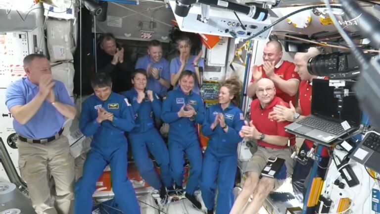 SpaceX Capsule Docks with ISS, Prepares to Bring Stranded NASA Astronauts Home