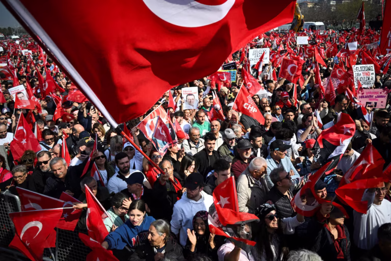 Turkey Protests: Mass Rallies Against Ekrem Imamoglu’s Jailing Amid Political Tensions 
