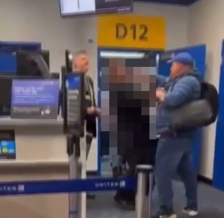 United Airlines Passenger Punches Airline Worker in Violent Airport Outburst 
