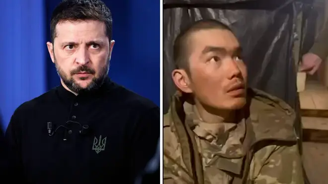 2 Chinese Soldiers Captured Fighting for Russia in Ukraine, Zelensky Says