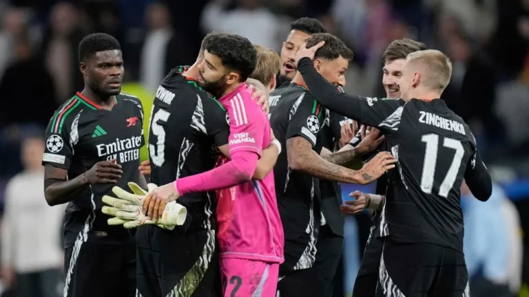 Arsenal Stun Real Madrid to Reach Champions League Semi-Final
